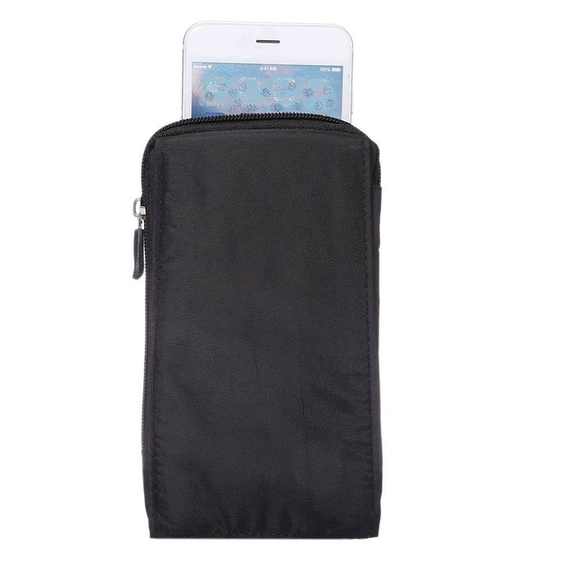DFVmobile - Multi-use case with zip compartments, loop for belt