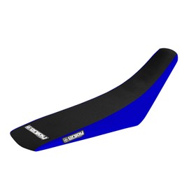 Enjoy Mfg Seat Cover - Compatible with Yamaha 2006-2009 YZ250F YZ450F YZF 250 YZF 450 - Blue Sides/Black Top #82