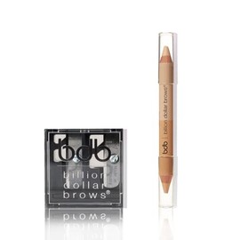 bdb Brow Duo Pencil - Highlighter & Concealer Pencil, Creamy Formula, Blendable Concealer & Buildable Highlighter