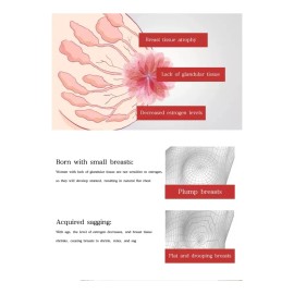 3 Pcs Crema Aumenta Crecimiento Pechos Busto Senos Gluteos