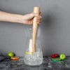 Fermentation Masher, Wooden Traditional Professional Potato Masher Kitchen Heavy Duty