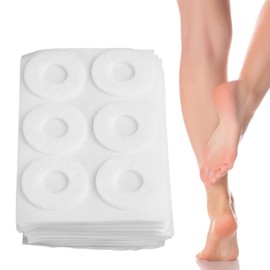 12 Hojas de Cojines de Espuma para Callos para Hombres y Mujeres, Cojines de Maíz Redondos Autoadhesivos para Aliviar el Dolor, Almohadilla para Callos de Maíz para Pies que Reduce el Dolor de