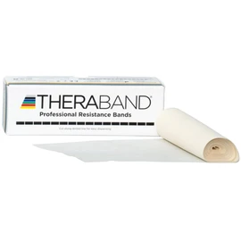 ARTZT Thera-Band Übungsband Fitnessband Gymnastik Band 5,5m ex.leicht beige