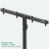 NiuNyuNeu DJ Lighting T-Bar Extension Cross Bar Mount for Tripod