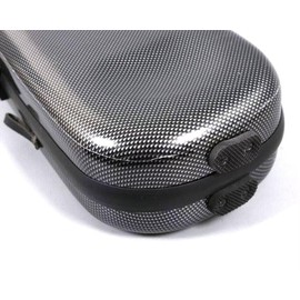 Vetimobato Upright Double Bass Bow Case Hold 1 Or 2 Pcs French German Bass Bow Box, Carbon Fiber Hard Case Protect Your Bow With Shoulder Strap