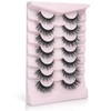 Fake Lashes Natural Wispy Lashes Airy Volume Faux Mink Lashes