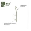Zite Fishing Smoking Hooks Set - 6 Pieces V-Shaped Hooks