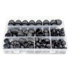Guard4U 170Pcs M4 M5 M6 M8 M10 M12 Black Bolt