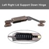 Aracombie Spring Lid Support Hinge, 2Pcs Left Right Lid Support