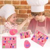 LyfLux - Moldes de silicona para fondant, letras de números