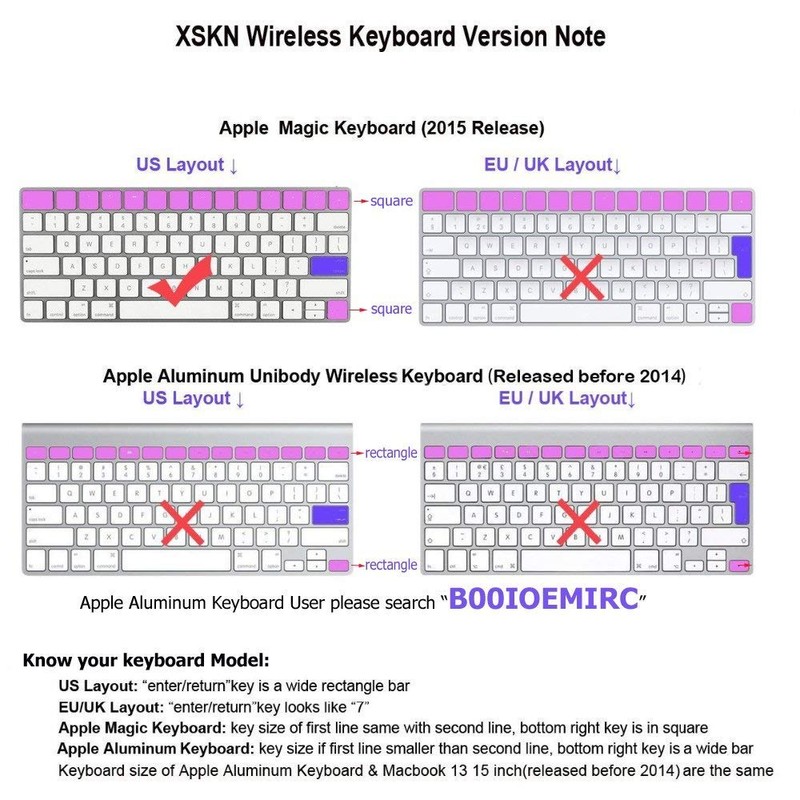 XSKN Final Cut Pro Shortcut Silicone Keyboard Cover Skin for