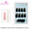 Bling Stilett False Nail Acrylic Gold Medium Tips UK