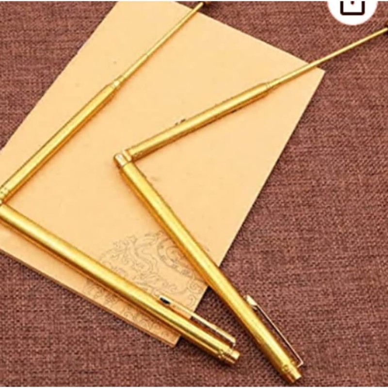 2 PCS Dowsing Rods, Durable Brass Tools Water Detector Measuring