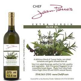 100% naturally infused Tuscan Herb Olive Oil 375ml (12.5oz)
