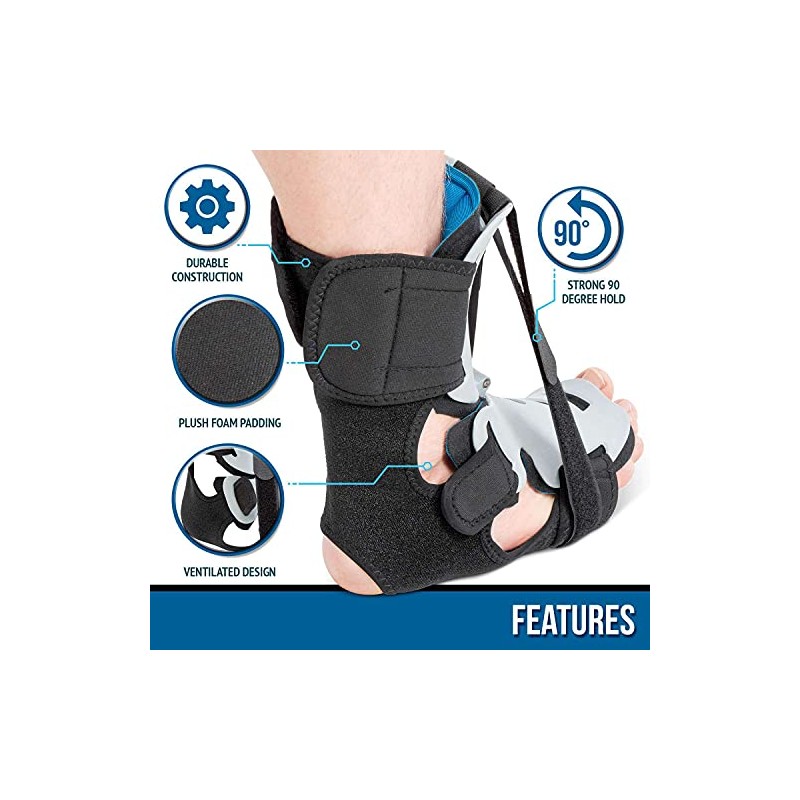 Plantar Fasciitis Night Splint Foot Support Boot for Fascia Tendon
