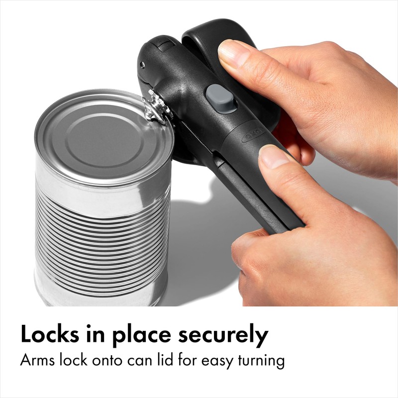 OXO Good Grips Lock & Go Can Opener, Manual Can