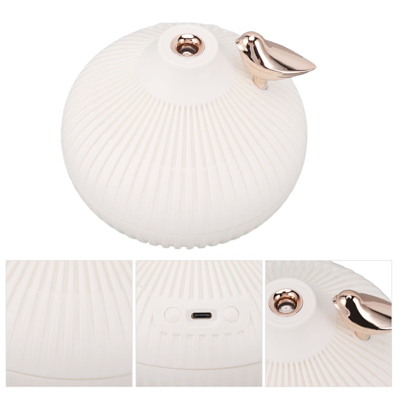 Mist Humidifier Small Onion Shape USB Lighting Quiet Small Air