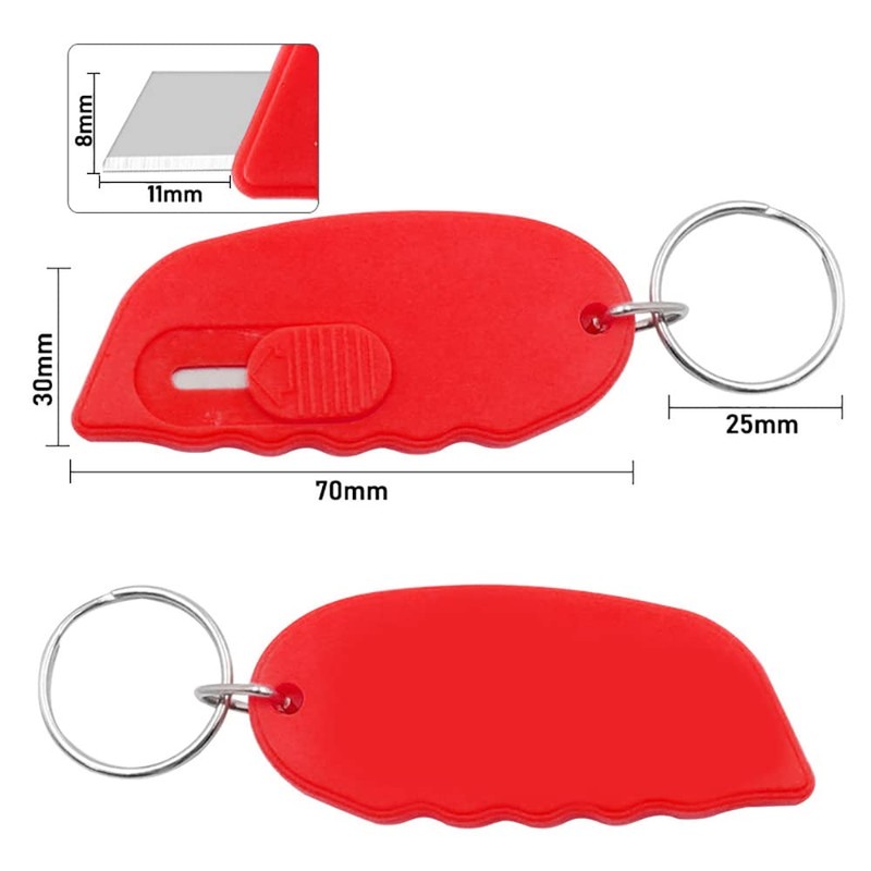 Mini Shrink Paper Box Opener Letter Cutter Mini Safety Blade