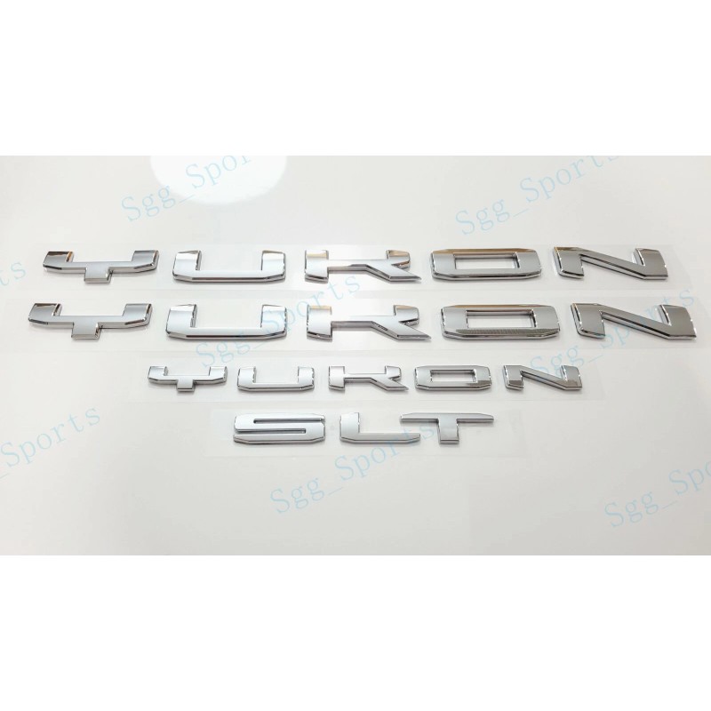 GMC 4PCS GMC 2021-2023 Yukon Yukon XL Doors Rear Chrome