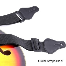 Adjustable Guitar Strap Lock 2Pcs, Guitar Accessories Locking Strap, Strap Button Headstock Adapter Tie, Acoustic & Electric Guitar Accessories, Acoustic Electric Guitar Strap & Bass Guitar Strap