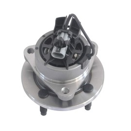 MAYASAF 513204 Front Wheel Hub Bearing Assembly 4 Lug w/ABS for Chevy 2005-10 Cobalt, for Saturn 2003-05 Ion-1, 03-07 Ion-2/Ion-3, for Pontiac 2007-09 G5, 05-06 Pursuit