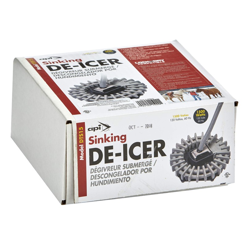 API® Stock Tank Water De-Icer | Sinking Trough De-Icer |