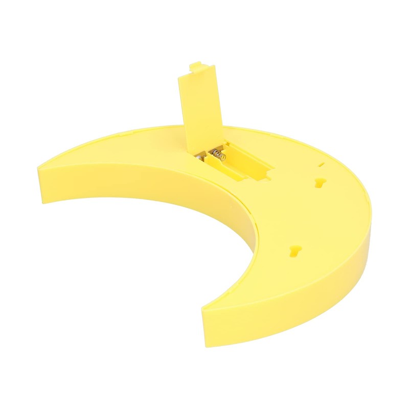 BORDSTRACT LED Moon-Shaped Light, Half Moon Marquee Sign, Children's Room,