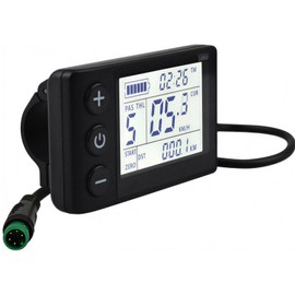 Lausixy S866 Electric Bicycle Display, 24V 36V 48V Ebike LCD Display, Electric Scooter Control Panel,Wireless Bicycle Speedometer Odometer for Electric Bike Modification