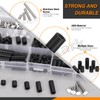 Rustark Wall Plate Screws Electrical Outlet Screws Spacers Assortment Kit