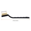 HOZEON 50 PCS Small Wire Brushes, Brass Cleaning Brushes, Wire