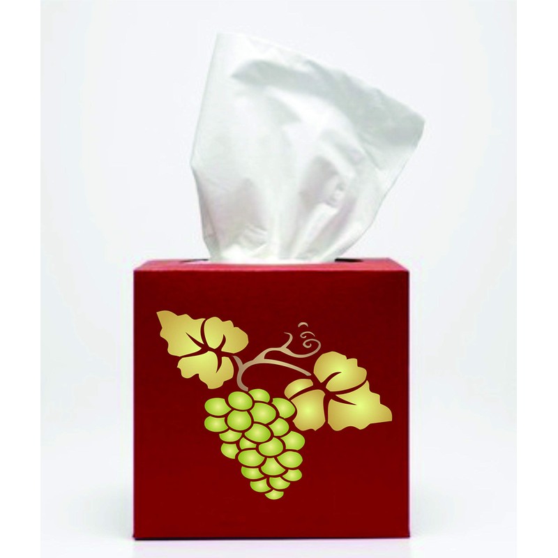 Fruit Stencil, 10 x 10 inch - Pear Grape Cherry