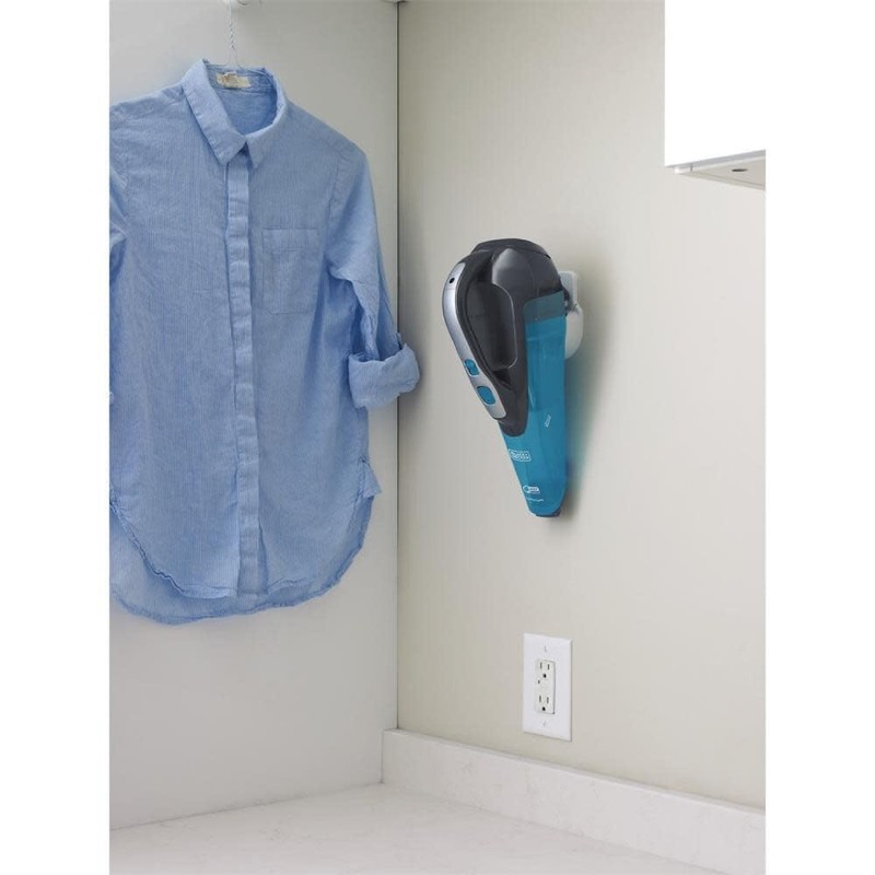 BLACK+DECKER dustbuster AdvancedClean Cordless Wet/Dry Handheld Vacuum, Titanium (HLWVA325J21)