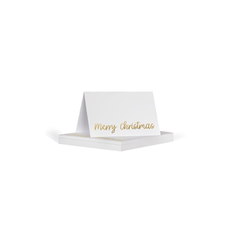 Christmas name place cards | folded table name cards for