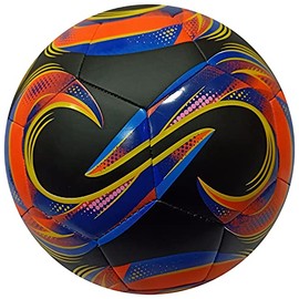 American Challenge Kreis Soccer Ball (Black/Orange, 3)