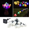 Mushroom Shaped Solar Light String Waterproof Dustproof Landscape Light with