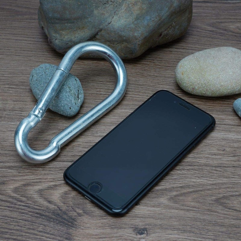 Carabiner Clip Heavy Duty Spring Snap Hook Big 5.5 Inch