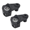 Bledtax Pivoting Handlebar Clamp Risers 2 Inch Universal Motorcycle for