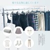 HOSUR Pants Hangers, Skirt Hangers, Slack Hangers, Multi-purpose, Non-Slip, Non-Trace,