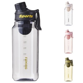 Greyoe 1 x Sports Protein Shaker Water Bottle, High-Quality Protein Shaker PC + PP, for Fitness Men and Women Sports Outdoor and Daily Use