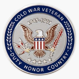 HOF Trading Cold War Veteran Vinyl Sticker Waterproof Decal Laptop Wall Window Bumper Sticker 5"