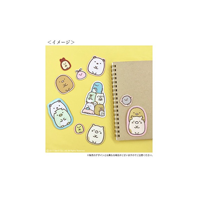 すみっコぐらし ワッペン ぺんぎん?とにせつむり SXAP907