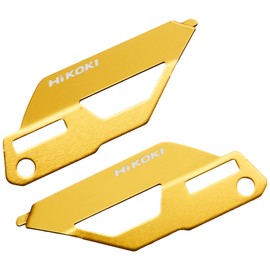 HiKOKI 0037-6445 36V Impact Driver, Color Plate for WH36DC, Light Gold (1 Front and Back and 2 Mounting Screws)