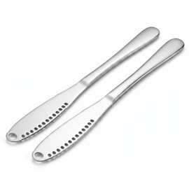 Saiveina 2 Pcs Stainless Steel Butter Knives