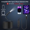 Endoscope Camera with Light,1920P HD Borescope with 8 Adjustable LED
