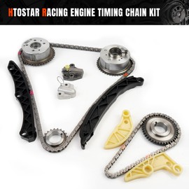 Htostar Racing Engine Timing Chain Kit with Camshaft VVT Gear Compatible with Kia Optima 2014-2017 Compatible with Sorento 2011-2018 Compatible with Sportage 2011-2017 Replace# 24321-2G111 24471-2G350