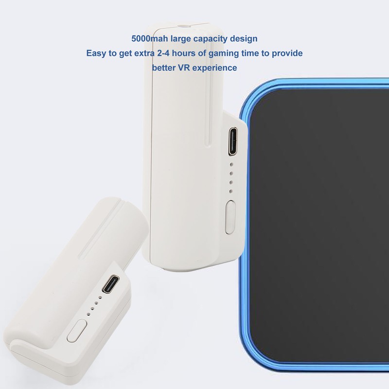 Head Strap Battery Pack 5000mAh Large Capacity Lightweight Portable VR