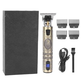 Electric Hair Trimmer Clipper USB Portable Professional Retro Hair Cutting Tools