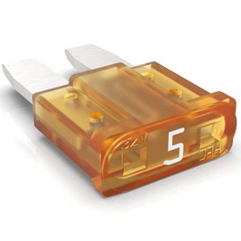 AUPROTEC Micro 2 Car Fuses Blade Fuses MikrOTO II 5A - 30A Selection: 5A Amp Light Brown, Pack of 10