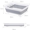 AMZMUKAUP Foldable Dish Drainer for Camping, Caravan, Outdoor Activities, Kitchen,