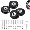 50mm Set of 4 Luggage Suitcase Replacement Wheels for Trolley